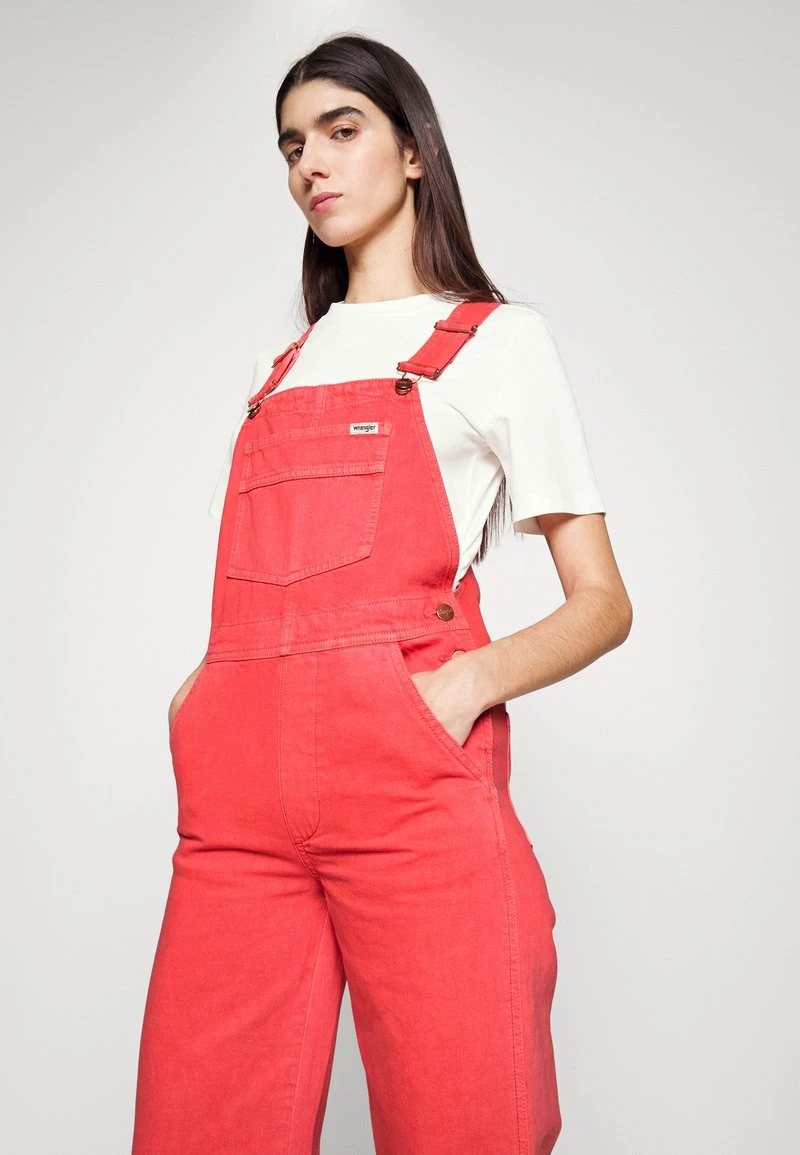 Wrangler CASEY JONES FLARE OVERALL - Latzhose - Poppy Red 4 Wrangler CASEY JONES FLARE OVERALL - Latzhose - Poppy Red – Bild 4