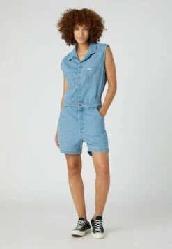 Wrangler Jumpsuit - Worn Indigo