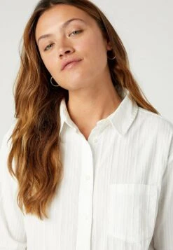 Wrangler Hemdbluse - Worn White -Deutschland Wrangler Verkaufs-Shop 069d36c85d464016be7d8b180aabe3fd