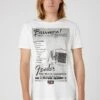 Wrangler BASSMEN - T-Shirt Print - Worn In White