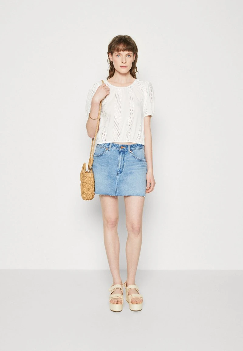 Wrangler SUMMER PUFF - T-Shirt Print - White 2 Wrangler SUMMER PUFF - T-Shirt Print - White – Bild 2