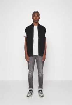 Wrangler TEE 2 PACK - T-Shirt Basic - Black