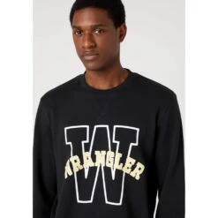 Wrangler Sweatshirt »Graphic Crew« -Deutschland Wrangler Verkaufs-Shop 0a0bae73cbccda567de0e8a93182d180
