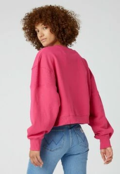 Wrangler PUFFY CREW - Sweatshirt - Fuchsia Rose -Deutschland Wrangler Verkaufs-Shop 0dc64a138fd14e658ae442637bcd2067