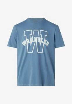 Wrangler GRAPHIC TEE - T-Shirt Print - Captains Blue 10 Wrangler GRAPHIC TEE - T-Shirt Print - Captains Blue -Deutschland Wrangler Verkaufs-Shop 0e40d58b0e6c4c69ab82381a59e482f0