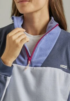 Wrangler 1/4 ZIP POPOVER - Fleecepullover - Twilight Purple -Deutschland Wrangler Verkaufs-Shop 0f3dc223b1b4458cba6dd5e24ea94716