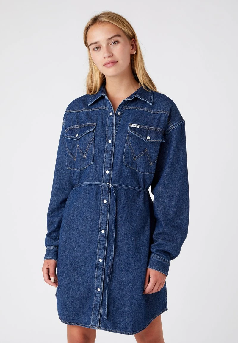 Wrangler Jeanskleid - Dark Indigo 6 Wrangler Jeanskleid - Dark Indigo – Bild 6