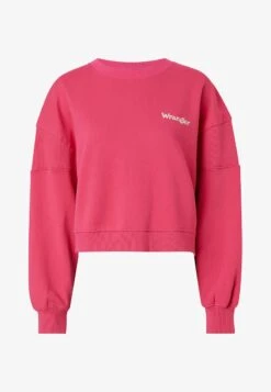 Wrangler PUFFY CREW - Sweatshirt - Fuchsia Rose -Deutschland Wrangler Verkaufs-Shop 15b1ef83314b48b1987c9b02da8d7a05