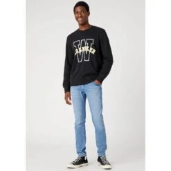 Wrangler Sweatshirt »Graphic Crew« -Deutschland Wrangler Verkaufs-Shop 18241dee788e7c71b3e3cb1e9dc80c60