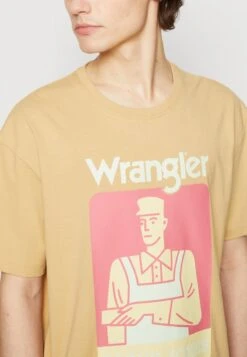 Wrangler CASEY JONES TEE - T-Shirt Print - Taos Taupe -Deutschland Wrangler Verkaufs-Shop 1b809909aae84f5b8ecb3027d0550300