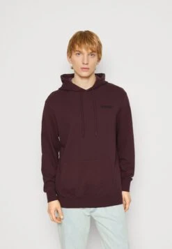 Wrangler GRAPHIC HOODIE - Sweatshirt - Aubergine