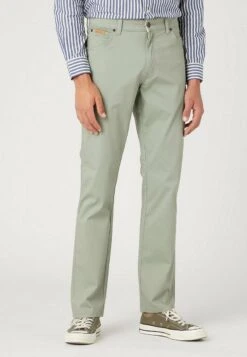 Wrangler BRYSON - Jeans Straight Leg - Sea Grass