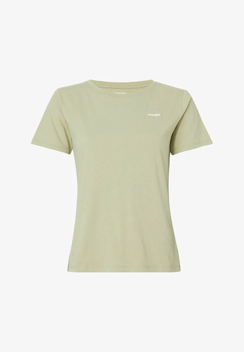 Wrangler SIGN OFF TEE - T-Shirt Basic - Tea Leaf 5 Wrangler SIGN OFF TEE - T-Shirt Basic - Tea Leaf – Bild 5
