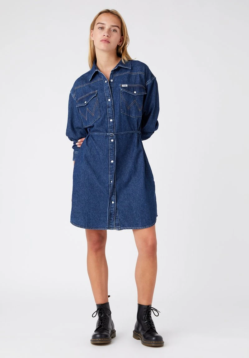 Wrangler Jeanskleid - Dark Indigo 2 Wrangler Jeanskleid - Dark Indigo – Bild 2