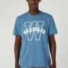 Wrangler GRAPHIC TEE - T-Shirt Print - Captains Blue