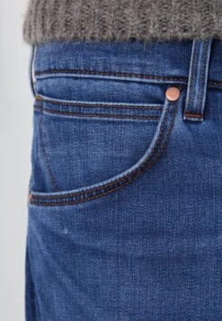 Wrangler GREENSBORO - Jeans Straight Leg - Bright Stroke -Deutschland Wrangler Verkaufs-Shop 2ed28dbb28c04379b63956ac814bbf17