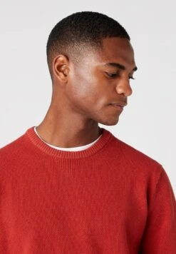 Wrangler TWO TONE - Strickpullover - Bossa Nova Red -Deutschland Wrangler Verkaufs-Shop 3103f8545f4549c2ab1a52d4413f9183