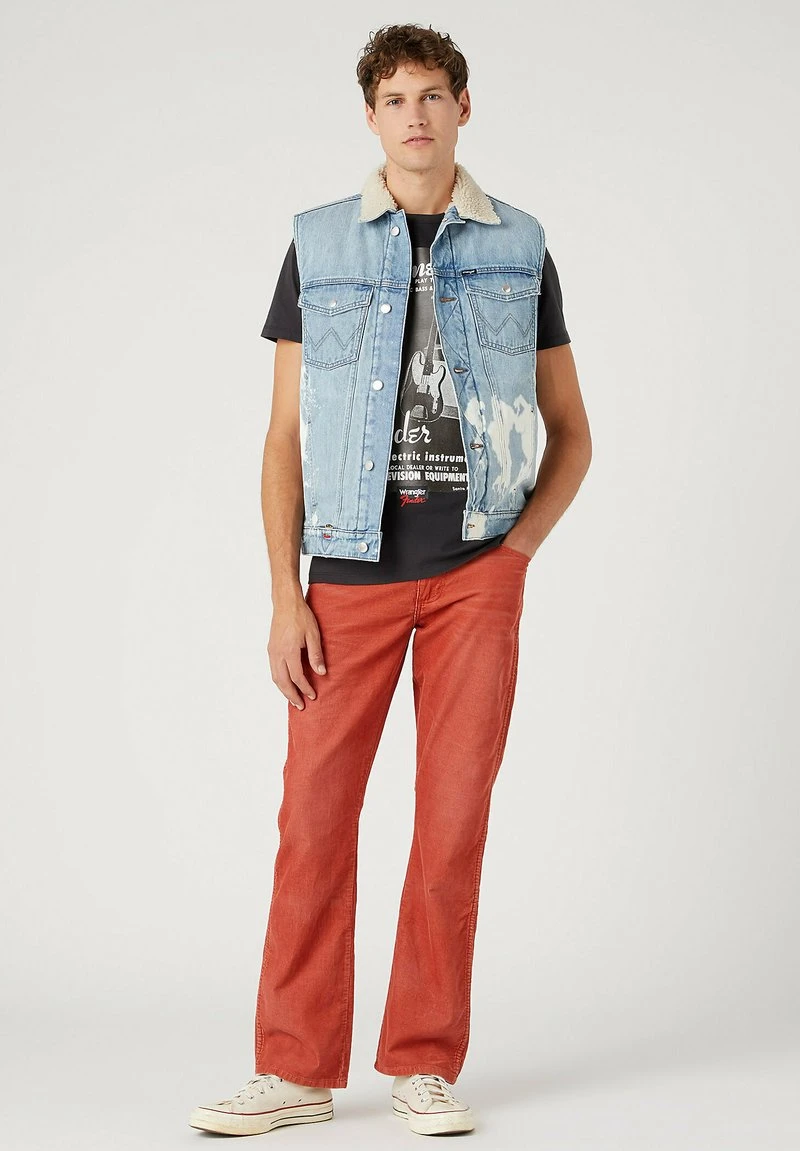 Wrangler BASSMEN - T-Shirt Print - Faded Black 2 Wrangler BASSMEN - T-Shirt Print - Faded Black – Bild 2