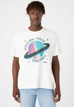 Wrangler T-Shirt Print - White -Deutschland Wrangler Verkaufs-Shop 338799eec06b4eeda2f1eb2fae2d86b7 1