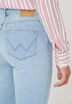 Wrangler Jeans Slim Fit - Blau -Deutschland Wrangler Verkaufs-Shop 346277a6015c409cbc75c9f814aaf112