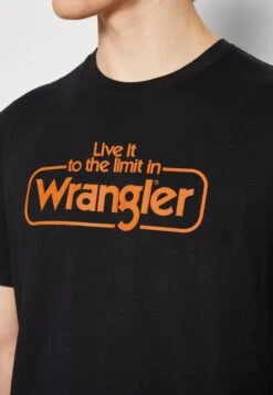 Wrangler TEE - T-Shirt Print - Black -Deutschland Wrangler Verkaufs-Shop 3850cd6441d84ae08eaa58f474f25315