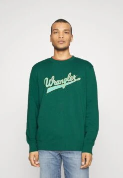 Wrangler CREW NECK - Sweatshirt - Bayberry Green