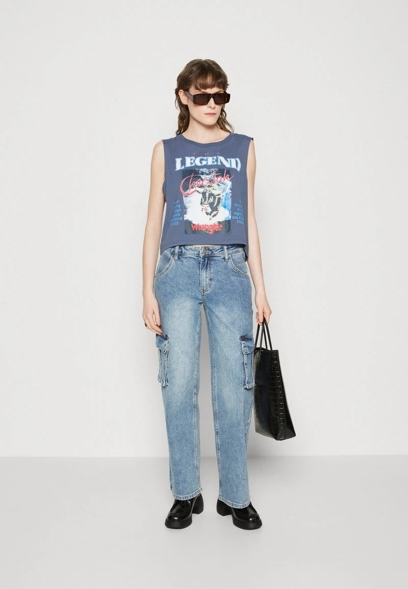Wrangler SLEEVELESS - Top - Vintage Indigo 2 Wrangler SLEEVELESS - Top - Vintage Indigo – Bild 2