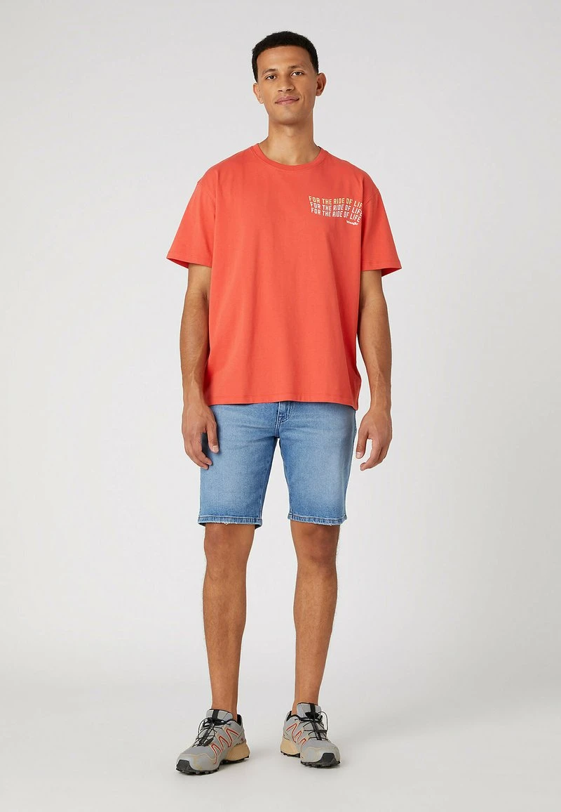 Wrangler SLOGAN - T-Shirt Print - Light Red 2 Wrangler SLOGAN - T-Shirt Print - Light Red – Bild 2