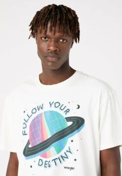 Wrangler T-Shirt Print - White -Deutschland Wrangler Verkaufs-Shop 4035a49319bf4bbcbae0d0267ee1ec7b