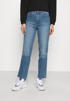 Wrangler WILD WEST - Jeans Straight Leg - Mid Blue -Deutschland Wrangler Verkaufs-Shop 4199652e22914396a07fbdb6b2de7cfe 1