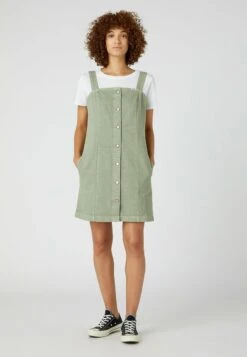 Wrangler UTILITY - Jeanskleid - Tea Leaf