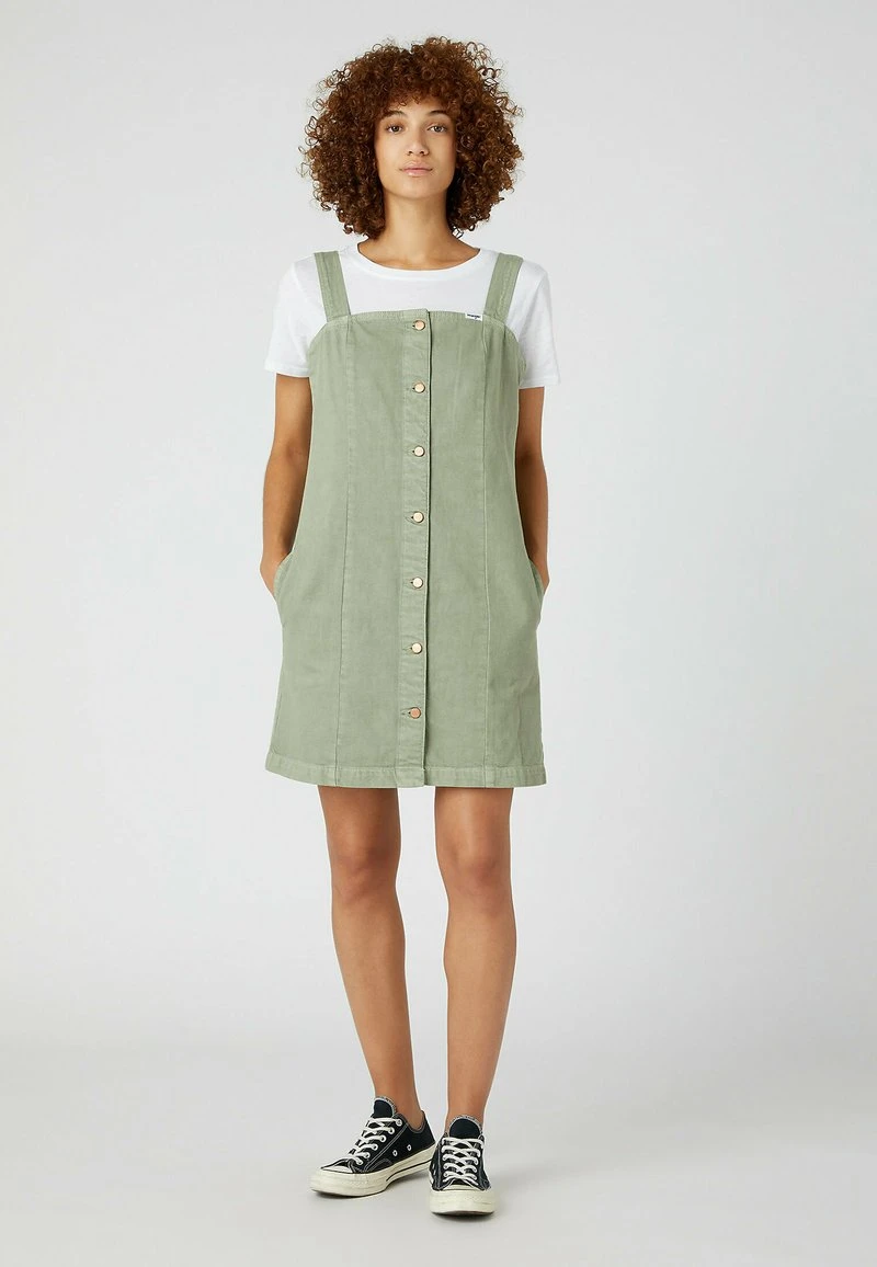 Wrangler UTILITY - Jeanskleid - Tea Leaf 1 Wrangler UTILITY - Jeanskleid - Tea Leaf