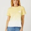 Wrangler RINGER - T-Shirt Print - Pale Banana
