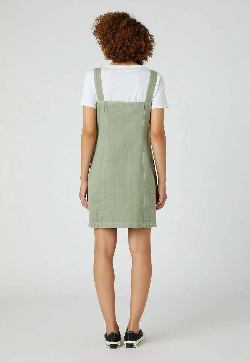 Wrangler UTILITY - Jeanskleid - Tea Leaf 3 Wrangler UTILITY - Jeanskleid - Tea Leaf – Bild 3