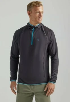 Wrangler PERFORMANCE - Kapuzenpullover - Black