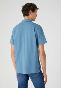 Wrangler Poloshirt - Captains Blue -Deutschland Wrangler Verkaufs-Shop 4cdcc3e16ffd4256b16706dcf8c21249