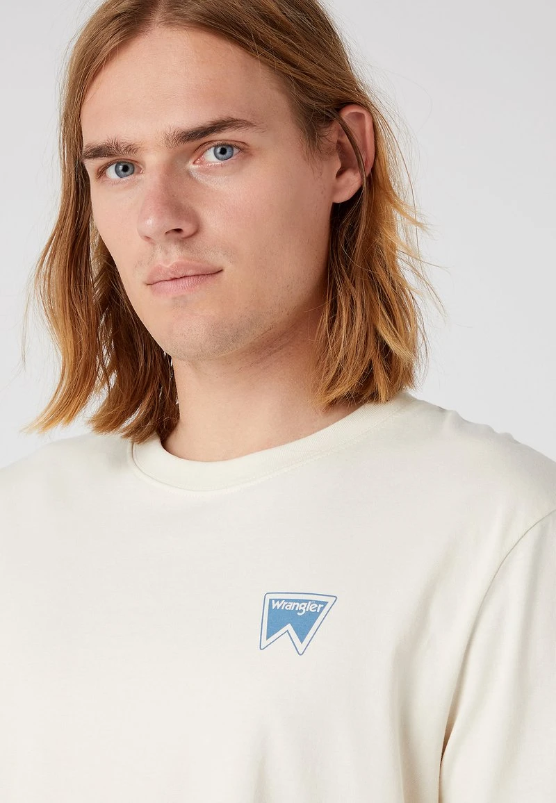 Wrangler GRAPHIC - T-Shirt Print - Turtledove 4 Wrangler GRAPHIC - T-Shirt Print - Turtledove – Bild 4