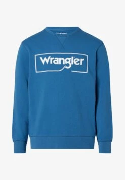 Wrangler FRAME CREW - Sweatshirt - Deep Water 10 Wrangler FRAME CREW - Sweatshirt - Deep Water -Deutschland Wrangler Verkaufs-Shop 5415e99108e04b79a6f55c0bf530d188