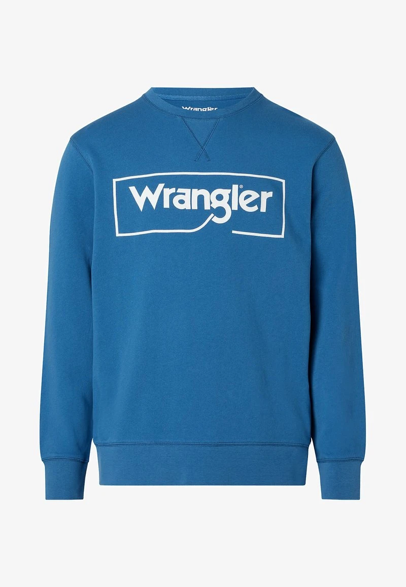 Wrangler FRAME CREW - Sweatshirt - Deep Water 5 Wrangler FRAME CREW - Sweatshirt - Deep Water – Bild 5