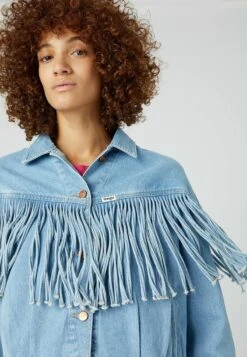Wrangler WESTERN FRINGE - Jeansjacke - Cloud Nine -Deutschland Wrangler Verkaufs-Shop 54e55298f05a435a9acaccf7ea8aacf0