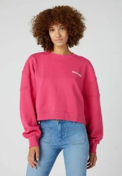 Wrangler PUFFY CREW - Sweatshirt - Fuchsia Rose -Deutschland Wrangler Verkaufs-Shop 57b31aede80a4ccaa85e2091aafcb7b1 1