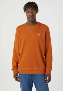 Wrangler SIGN OFF - Sweatshirt - Nutmeg Brown -Deutschland Wrangler Verkaufs-Shop 585cf7dd7e0e4db79786be6207a94fde 1
