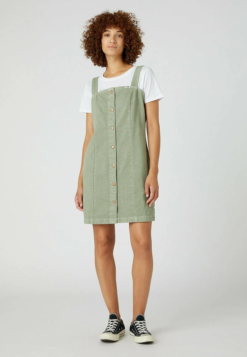 Wrangler UTILITY - Jeanskleid - Tea Leaf 2 Wrangler UTILITY - Jeanskleid - Tea Leaf – Bild 2