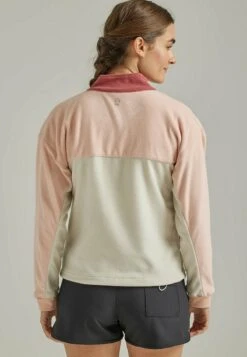 Wrangler 1/4 ZIP POPOVER - Fleecepullover - Rose Cloud -Deutschland Wrangler Verkaufs-Shop 5e4b86386ead4cfb9a3e2a8d2457b766