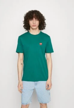 Wrangler SIGN OFF TEE - T-Shirt Basic - Bayberry Green