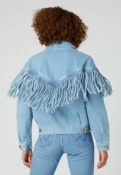 Wrangler WESTERN FRINGE - Jeansjacke - Cloud Nine -Deutschland Wrangler Verkaufs-Shop 616be0c2102e4900a03aba6153cbf3f2