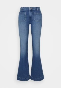 Wrangler Flared Jeans - Blue Denim -Deutschland Wrangler Verkaufs-Shop 67c49ef9f35f49cab84da6d0dcbcf68e