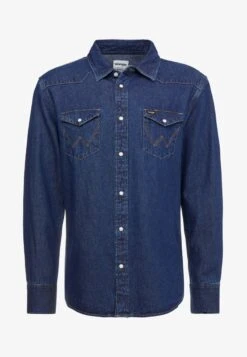 Wrangler Hemd - Dark Blue -Deutschland Wrangler Verkaufs-Shop 6eef3200aefb4466bf9378086308f230