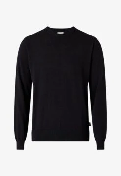 Wrangler CREWNECK - Strickpullover - Black -Deutschland Wrangler Verkaufs-Shop 71e01e79393b4b8d8dfced7471b6f7d2