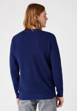 Wrangler TWO TONE - Strickpullover - Medieval Blue -Deutschland Wrangler Verkaufs-Shop 7649861a653249488aa22796d79d9b65